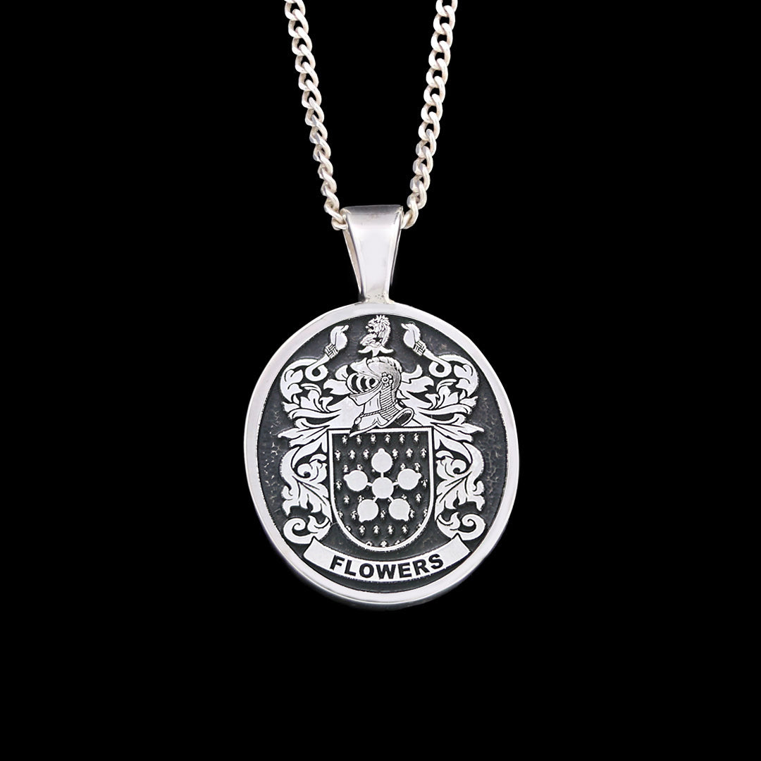 Monarch Family Crest Pendant