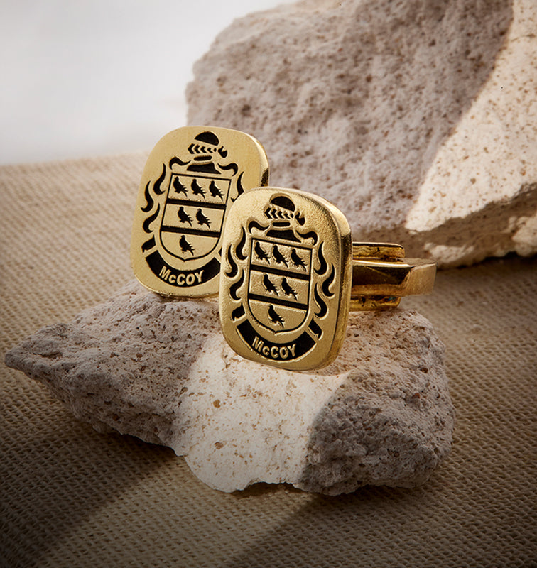Cufflink Rings Cufflinks – Heraldic Jewelry