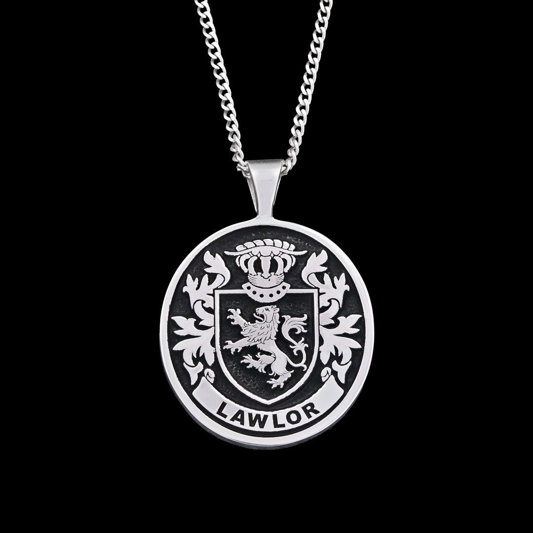 Baronet Family Crest Pendant