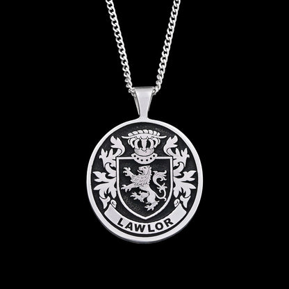 Baronet Family Crest Pendant