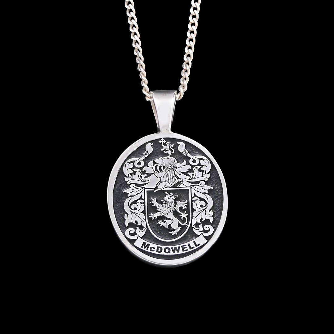 Monarch Family Crest Pendant