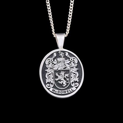 Monarch Family Crest Pendant