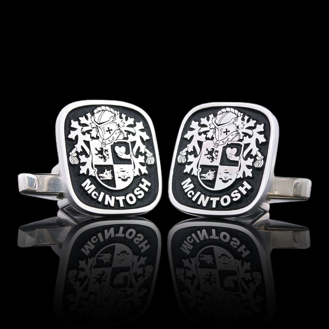 Cadet Crest Cufflinks Square