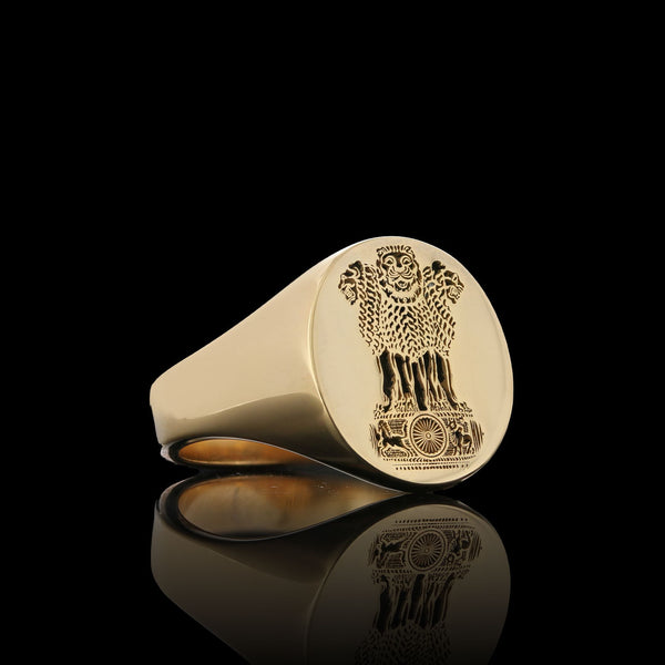 Patel crest ring