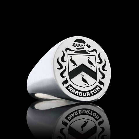 Duke Crest Ring Oval – Heraldic Jewelry